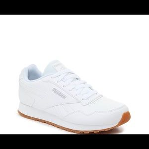 REEBOK WOMENS WHITE CLASSIC GUM BOTTOM